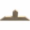 Ekena Millwork Portland Rough Sawn Timber Gable Bracket, Douglas Fir, 36"W x 16"H x 2"D x 6"F, 11/12 Pitch GBW036X16X0206POR00RDF - alternate 2